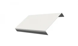 Ламель обратная 150 жалюзи Texas 0,45 PE-Double с пленкой RAL 9003 сигнальный белый