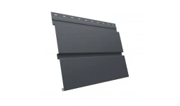 Квадро брус 0,5 Satin Matt TX с пленкой RAL 7024 мокрый асфальт