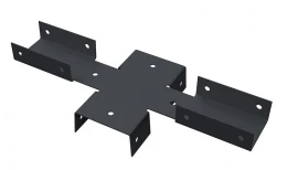 Кронштейн Х 60х60 Colority Black RAL 7024
