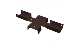 Кронштейн Х 60х60 Colority Black RAL 8017