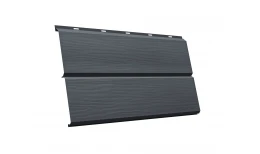 ЭкоБрус 3D 0,345 Grand Line 0,45 Drap ST с пленкой RAL 7024 мокрый асфальт