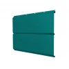 Софит ЭкоБрус new c перфорацией 0,45 PE RAL 5021 водная синь