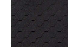 RoofShield черепица Фемили Эко Лайт Стандарт (3м2) Графитно-черный