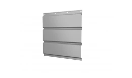 Софит металлический без перфорации 0,5 Satin с пленкой RAL 9003 сигнальный белый