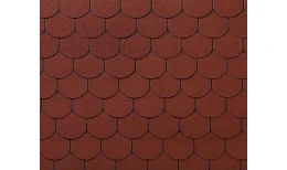 RoofShield черепица Фемили Лайт Готик (3м2) Красный