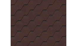 RoofShield черепица Премиум Стандарт (3м2) Коричневый с оттенением