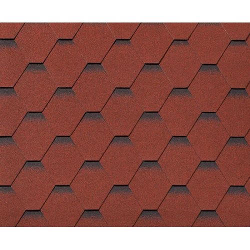 RoofShield черепица Премиум Стандарт (3м2) Красный с оттенением